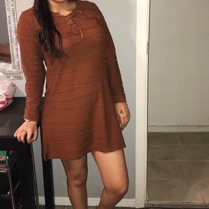 Brown Dress